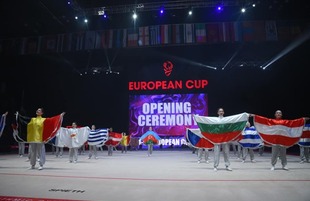 Baku hosts stunning opening ceremony of European Cup in Rhythmic Gymnastics Azerbaijan Baku May 3 2024